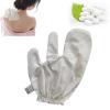 2025 New Garshana Gloves Raw Silk Massage Gloves Ayurvedic Massage, ayurveda garshana Gloves,100% Raw Silk Gloves for Dry Brushing (1 PCS) view 1