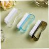 ELAYARD 6pcs Fingernail Scrub Brush Nail Brush for Cleaning Fingernails Nail Art Supplies view 2