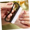 ELAYARD 6pcs Fingernail Scrub Brush Nail Brush for Cleaning Fingernails Nail Art Supplies view 3