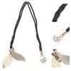 DECORNIJIA Rhinestone Pearl Mermaid Hair Bun Maker Elegant Lazy Curler Accessories for Women Easy-to-Use Hair Styling Tool view 4