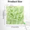 2 PCS Loofah Washcloth, 2 in 1 Bar Soap Loofah Pouch with Drawstring, Exfoliating Mesh Shower Ball for Face & Body Cleansing for Smooth Skin view 2