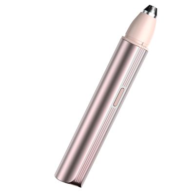 Ymiko Eyebrow Hair Remover Rechargeable Electric Trimmer for Women Eyebrow Shaping Tool Rose Pink (Pink)