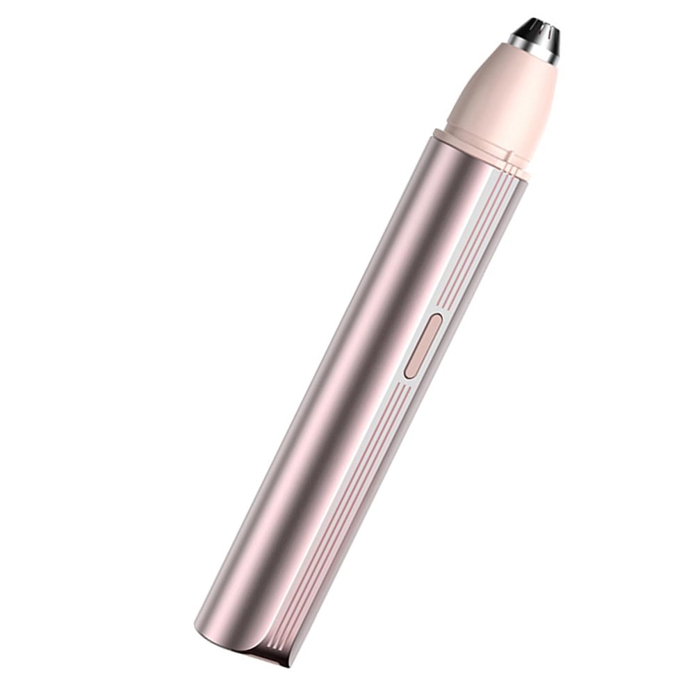 Ymiko Eyebrow Hair Remover Rechargeable Electric Trimmer for Women Eyebrow Shaping Tool Rose Pink (Pink)