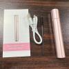 Ymiko Eyebrow Hair Remover Rechargeable Electric Trimmer for Women Eyebrow Shaping Tool Rose Pink (Pink) view 4