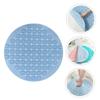 1Pc Round Anti Skid r Mat Foot Cleaner Age Pad for Shower and Bath Relaxing Foot Scrubber Mat for Home Spa Experience view 2