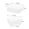 ARTSEWPLY 10pcs Makeup Sponge Storage Box Portable Makeup Sponge Holder for Travel Includes Triangular and Square Puff Cases for Clean and Convenient Storage view 2