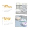 ARTSEWPLY 10pcs Makeup Sponge Storage Box Portable Makeup Sponge Holder for Travel Includes Triangular and Square Puff Cases for Clean and Convenient Storage view 3