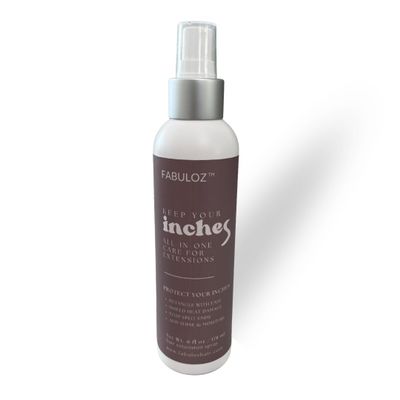 FABULOZ Hair Extensions Treatment Spray, Extensions That Feel Like New, Detangler, Leave-In Conditioner, Thermal Protection, Light Style Hold, Seal and Prevent Split Ends, Great Valentines Day Gift