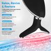 7-in-1 LED Face & Neck Massager  Skin Firming, Anti-Aging, Vibration & Heat Facial Tool for Home Use  Red & Blue Light Therapy  Model ES-1081 view 3