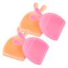 ARTSEWPLY 4pcs Face Brush Rabbit Face Wash Silicone Bristles Exfoliating Cleanser for Women view 1
