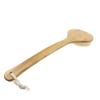 IWOWHERO Bamboo Long Handle Bath Brush Soft Bristle Back Scrubber for Men and Women Exfoliating Shower Brush for Deep Cleansing L Size for Bathing and Massage view 1