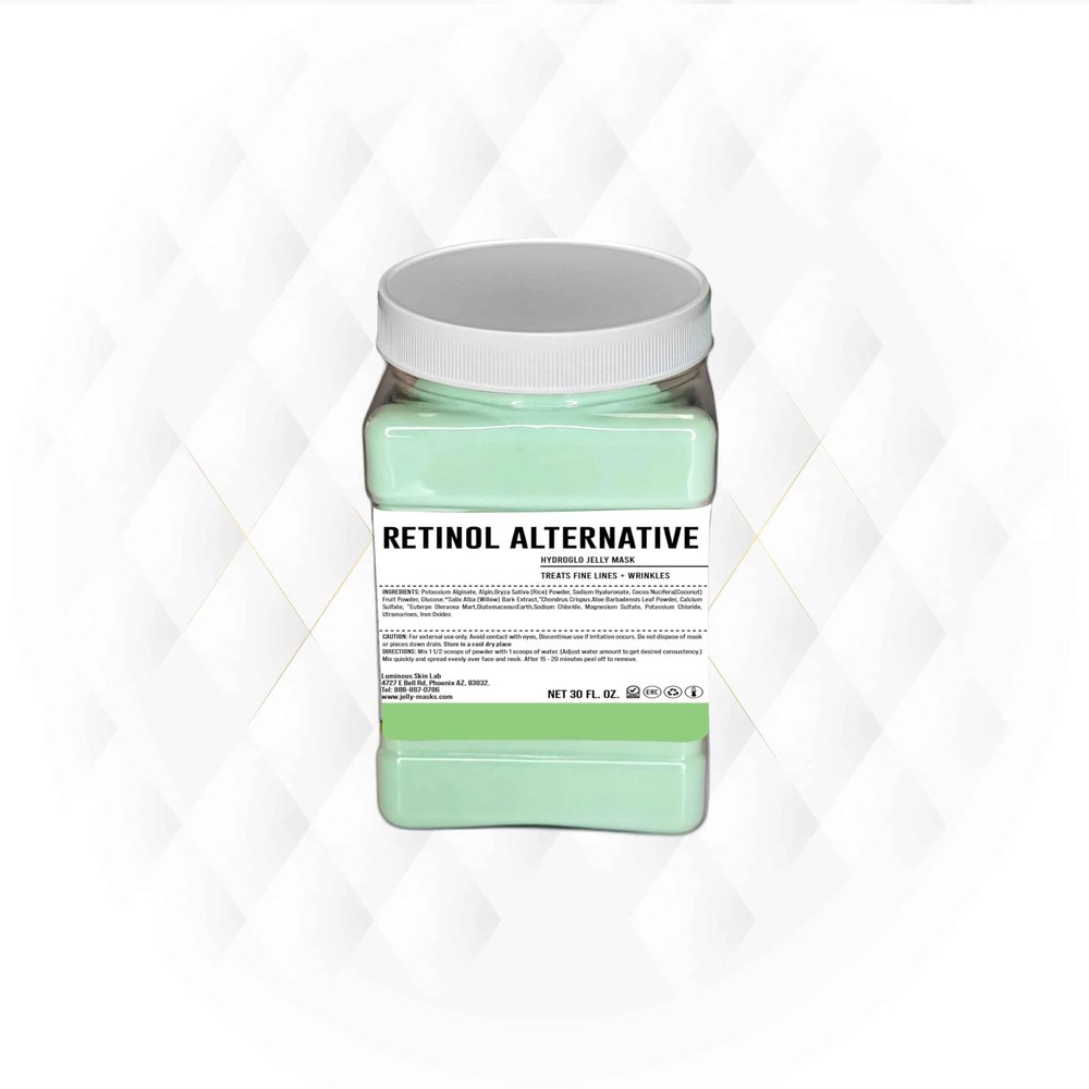 Alternative Jelly Mask - Hydro Glo Face Mask for Skin Hydration, Soothing & Glow - Professional Peel Off Face Mask - Suitable for All Skin Types, Vajafacial Jelly Mask | 12 Applications (30 Fl Oz)