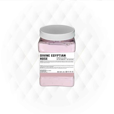 Divine Egyptian Rose Jelly Mask - Professional Hydro Glo Peel Off for Hydration, Soothing Skin & Glow - Spa Grade Skincare for Home Use - Vajafacial Jelly Mask |12 Applications (30 Fl Oz)