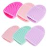 DEARMAMY 6pcs Makeup Brush Cleaning Mat Beauty Brush Cleaning Pad for Home Salon view 1
