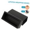 Beaupretty 10pcs Elegant Kraft Paper Lipstick Organizers Multi-purpose Jewelry Wrapping Box Travel-friendly Makeup Case view 3