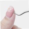 Baluue Professional Manicure Stainless Steel Nail Tools Cuticle Pusher Nail Care Kit view 4