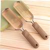 Baluue 2pcs Stainless Steel Foot Scrubber Rasp for Dead Skin Removal Rose Gold Pedicure Tool Lightweight and Easy to Clean for Wet and Dry Feet Exfoliation view 3
