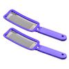 Baluue Stainless Steel Foot File Dead Skin Remover 2Pcs Large Foot Grinding Tool for Callus Care Random Color for Pedicure view 1