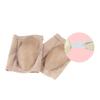 Baluue Moisturizing Heel Gel Socks for Women Anti-Dryness Breathable Foot Sleeves Pain Relief for Cracked Heels for Daily Use with Moisturizers Skin Color view 2