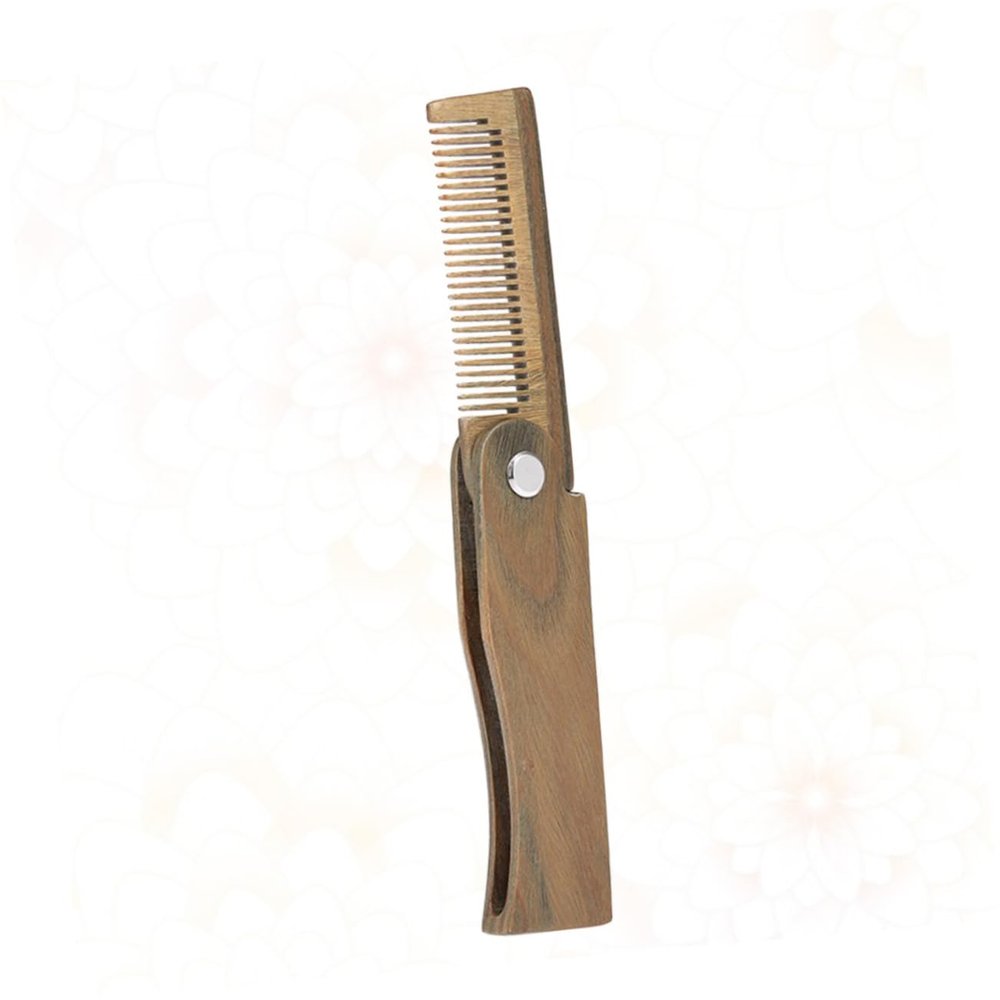 CALLARON Wooden Mustache Comb Styling Tool Beard Care for Men Beard Products Men's Comb