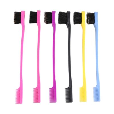GALPADA Professional Eyebrow Grooming Double-sided Brush and Comb for Ladies Soft Touch Random