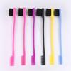 GALPADA Professional Eyebrow Grooming Double-sided Brush and Comb for Ladies Soft Touch Random view 2