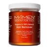MOOM Organic Hair Removal Sugar Wax for Men with Aloe Vera & Chamomile  Soft Wax for Sensitive Skin & Men Hair - Perfect for Back, Chest, Eyebrow & Body - 12 oz Jar (Strips & Sticks NOT Included) view 1