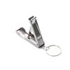 Baluue Folding Nail Clipper with Key Stainless Steel Manicure Tool Compact Design for Easy Use Ergonomic Durable for Travel and Everyday Grooming view 1