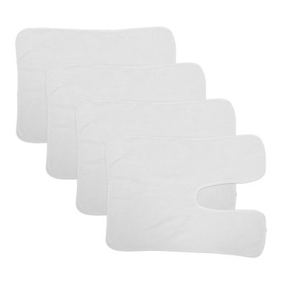 Beaupretty 4pcs Split Design Facial Towels Soft Spa Beauty Towels for Face Hand Cleaning