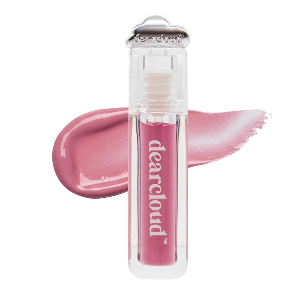 dearcloud Color Crush Lip Tint  Lip Gloss for Women  Tinted Lip Balm with Squalane  Flora (0.13 oz)