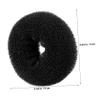 Beaupretty 1set Donut Bun Maker for Easy Updos Compact Hair Bun Shaper Donut Styles Shaped Clips for Women and Boys and Girls Versatile Hair Accessories view 2