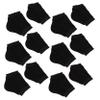 Baluue 10 Pairs of Silicone Heel Socks for Cracked Heels Breathable Elastic Foot Sleeves Portable Toeless Design for Comfortable Support for Daily Use view 1