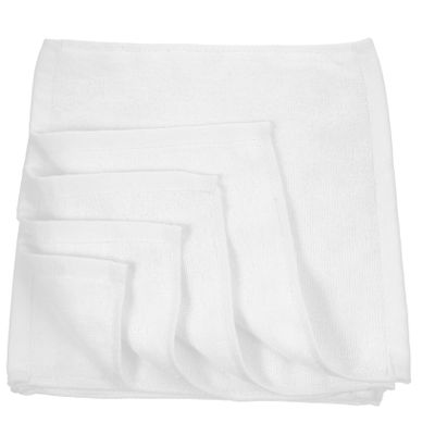 Beavorty 10pcs Cotton Absorbent Hand Towels Soft and Face Cloths for Bathing and Kitchen Use Quick-Drying Machine Washable Elegant Design
