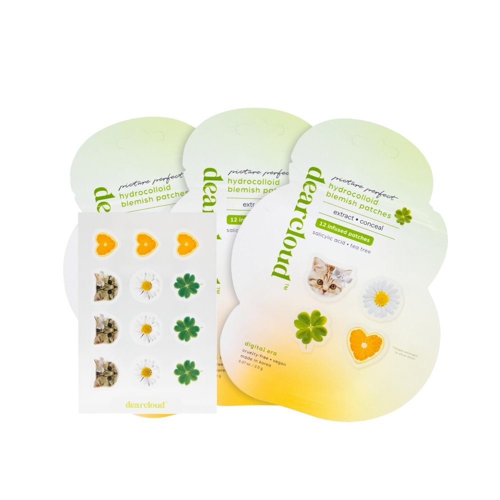 dearcloud Hydrocolloid Patches 36ct Niacinamide (Picture Perfect)