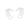 CALLARON 2Pcs Transparent Brush Base Portable Mane Brush Rack for Men Minimalist Design for Home and Professional Use Drip Dry Holder view 1