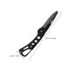 Beavorty Stainless Steel Folding Beard Comb Travel Size Pocket Comb for Men Fine Tooth Design Portable Grooming Tool for Moustache and Beard Care view 2