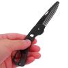 Beavorty Stainless Steel Folding Beard Comb Travel Size Pocket Comb for Men Fine Tooth Design Portable Grooming Tool for Moustache and Beard Care view 4