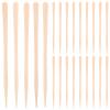 PENIKOKO 100pcs Waxing Applicators for Body Hair Removal Irregular Wooden Sticks Painless Wax Sticks for Women for Personal Care Travel-Friendly view 1