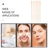 PENIKOKO 100pcs Waxing Applicators for Body Hair Removal Irregular Wooden Sticks Painless Wax Sticks for Women for Personal Care Travel-Friendly view 3