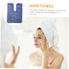 Beavorty Hair Towel for Women Fleece Quick Dry Turban Lightweight Absorbent Towel for Salon Use for Wet Hair Makeup Application and Facials view 3