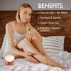 MOOM Sugar Pro - Organic Sugar Wax Hair Removal, Personal & Professional for Men & Women, Body, Armpit, Face, Bikini Leg 100% Natural & Washable Sugaring Wax 12 oz (Strips/Sticks NOT Included) view 4