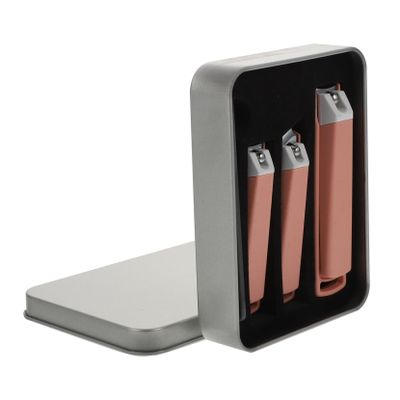 Baluue 1set Portable Carbon Steel Nail Clipper Precision Nail Trimming Tool for Fingernails Toenails Lightweight Manicure Pedicure Kit for Home Travel Use