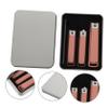 Baluue 1set Portable Carbon Steel Nail Clipper Precision Nail Trimming Tool for Fingernails Toenails Lightweight Manicure Pedicure Kit for Home Travel Use view 3