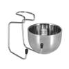 Dioche Stainless Steel Shaving Brush Stand Holder with Safety Barber Straight Vane/Wing Barber Straight Vane/Wing Barber Straight Vane/Wing Barber Straight Vane/Wing Barber Straight Vane/Wing Barber view 1