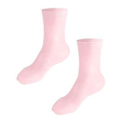 Baluue 1 Pair Moisturizing Foot Socks Skin-Friendly Care Socks Moisturizing Socks Foot Overnight Socks Women Hosiery Stockings for Women Feet Moisture Socks Sebs Pink