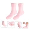 Baluue 1 Pair Moisturizing Foot Socks Skin-Friendly Care Socks Moisturizing Socks Foot Overnight Socks Women Hosiery Stockings for Women Feet Moisture Socks Sebs Pink view 3