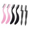 KAILIKETIY 6pcs Folding Stainless Steel Eyebrow Comb Set Fine Teeth for Precise Grooming for Eyelash and Brow Care view 1