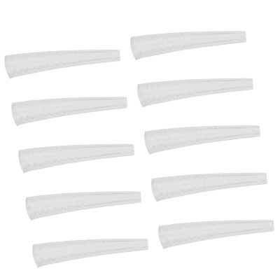 10pcs Tweezers Protective Cover, Tweezer Tip Cover Eyelashes Grafting Tip for Women Girls Makeup