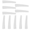 10pcs Tweezers Protective Cover, Tweezer Tip Cover Eyelashes Grafting Tip for Women Girls Makeup view 2