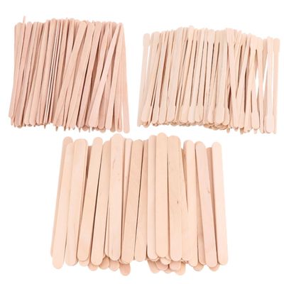 DEARMAMY 600pcs Professional Waxing Stick Kit Hair Removal Sticks Wooden Applicator